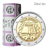 BELGIË 2 EURO ROL 2007 - VERDRAG VAN ROME