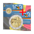 België 2 euro BU 2021 - 100ste verjaardag van de Belgisch-Luxemburgse Economische Unie (BLEU) - NL+FR