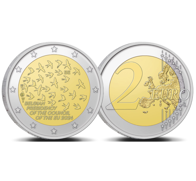België 2 euro UNC 2024 - EU-voorzitterschap 