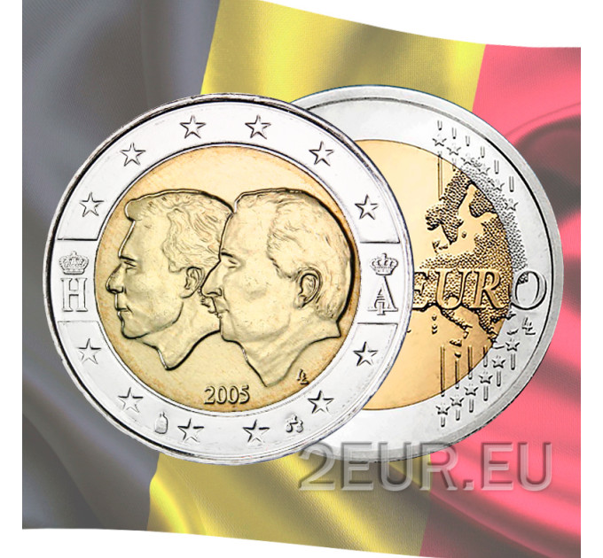 België 2 euro UNC 2005 - Economische Unie België 