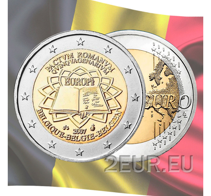 België 2 euro UNC 2007 - 50 Jaar Staatsverdrag 