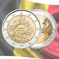 België 2 euro UNC 2012 - 10 jaar Euro Cash 