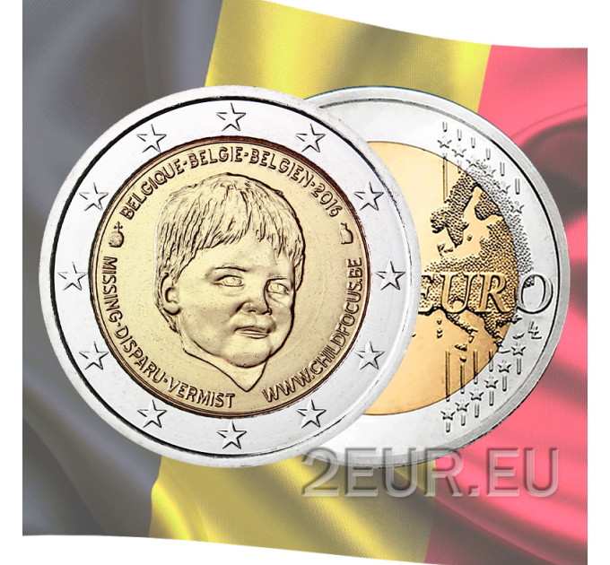 België 2 euro UNC 2016 - Child Focus 