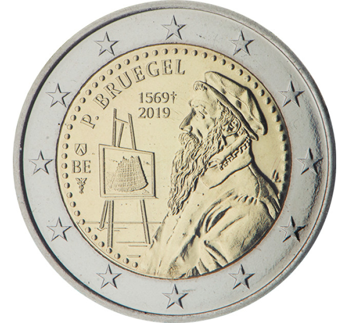 België 2 euro UNC 2019 - 450ste sterfdag Pieter Bruegel de Oude 