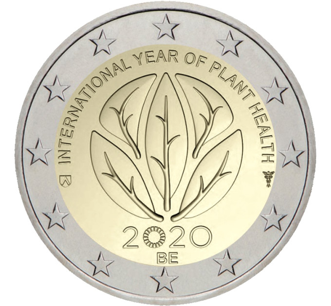 België 2 euro UNC 2020 - Internationaal Jaar van de Plantengezondheid