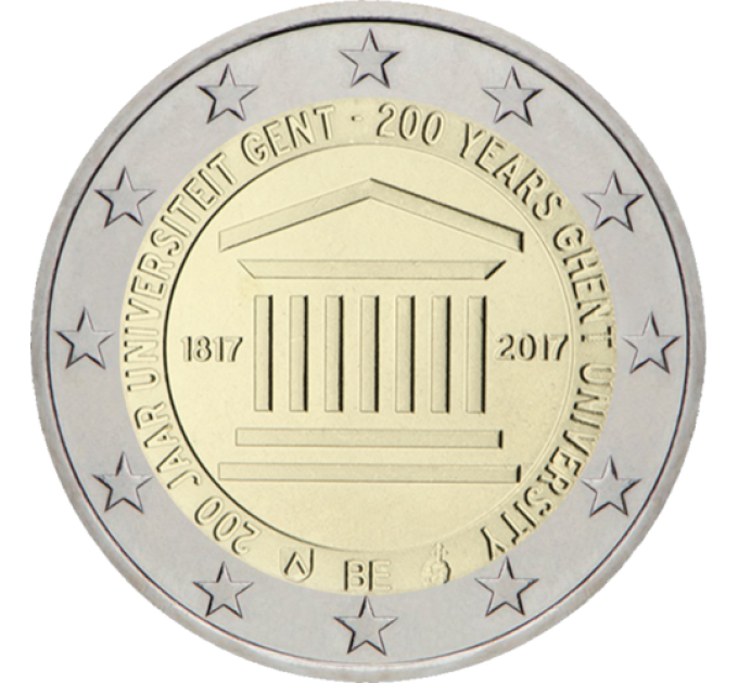 België 2 euro UNC 2017-2 - 200 jaar Universiteit Gent 