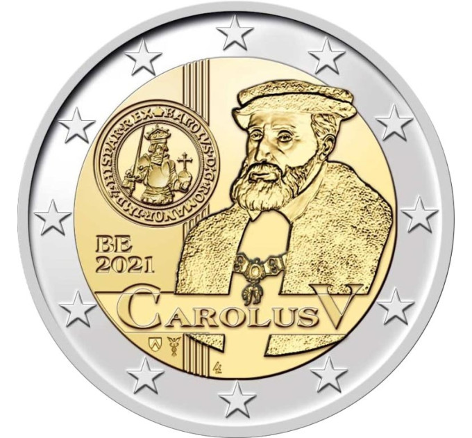 België 2 euro UNC 2021 - 500ste verjaardag van Karel V