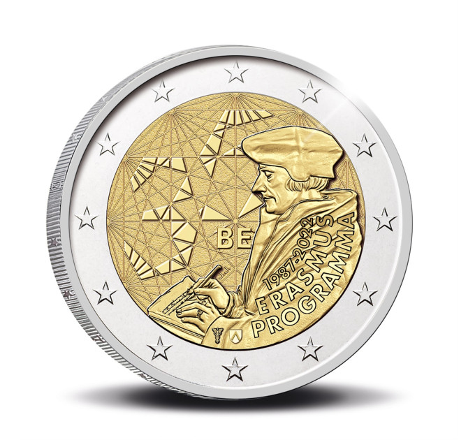 België 2 euro UNC 2022-2 - 35 jaar Erasmus 