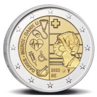 België 2 euro UNC 2022 - Gezondheidszorg tijdens de covid-pandemie 
