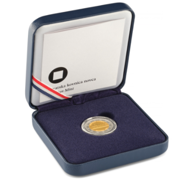 Kroatië 2 euro PROOF 2024 - Oude stad van Varazdin