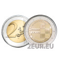 Kroatië 2 euro UNC 2023 - De introductie van de euro als officiële munteenheid van Kroatië