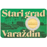 Kroatië 2 euro BU 2024 - Oude stad van Varazdin