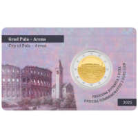 Kroatië 2 euro BU 2025 - Stad Pula – Arena