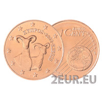 Cyprus 1 cent UNC 2022