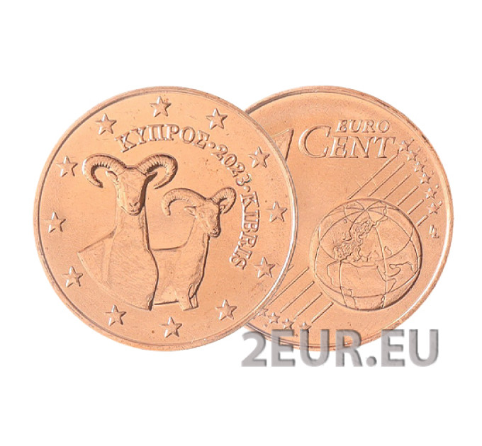 Cyprus 1 cent UNC 2023