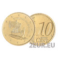 Cyprus 10 cent UNC 2015