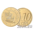 Cyprus 10 cent UNC 2018