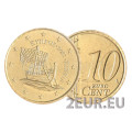 Cyprus 10 cent UNC 2021