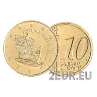 Cyprus 10 cent UNC 2023