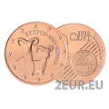 Cyprus 2 cent UNC 2014