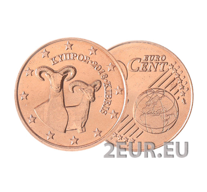 Cyprus 5 cent UNC 2018