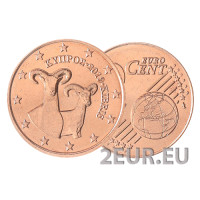 Cyprus 5 cent UNC 2019