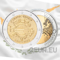 Cyprus 2 euro UNC 2012 - 10 jaar euro