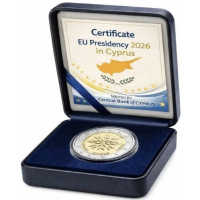 Cypriotische 2euro proof 2026 - Voorzitterschap van de Raad van Europa
