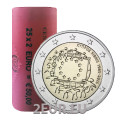 CYPRUS 2 EURO ROL 2015 - 30e verjaardag van de EU-vlag