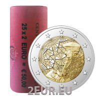 CYPRUS 2 EURO ROL 2022 - 35 jaar Erasmusprogramma