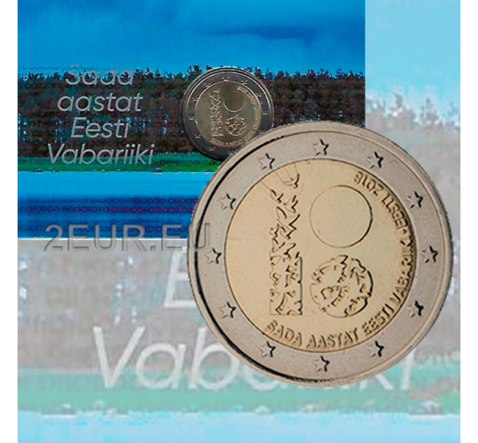 Estland 2 euro BU 2018 - 100 jaar verjaardag van de Republiek Estland 
