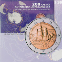Estland 2 euro BU 2020 - 200e verjaardag van de ontdekking van Antarctica 
