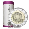 ESTLAND 2 EURO ROL 2015 - 30e verjaardag van de EU-vlag