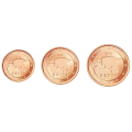 Estland 1,2,5 Cent UNC 2018