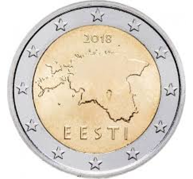 Estland 2 euro UNC 2018