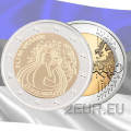 Estland 2 euro UNC 2022 - Oekraïne en vrijheid