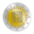 Estland 2 euro UNC 2025 - 500 jaar Estische geschreven taal