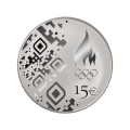 Estonia 15 euro zilveren munt Proof 2026 - XXV Giochi Olimpici Invernali a Cortina, Milano