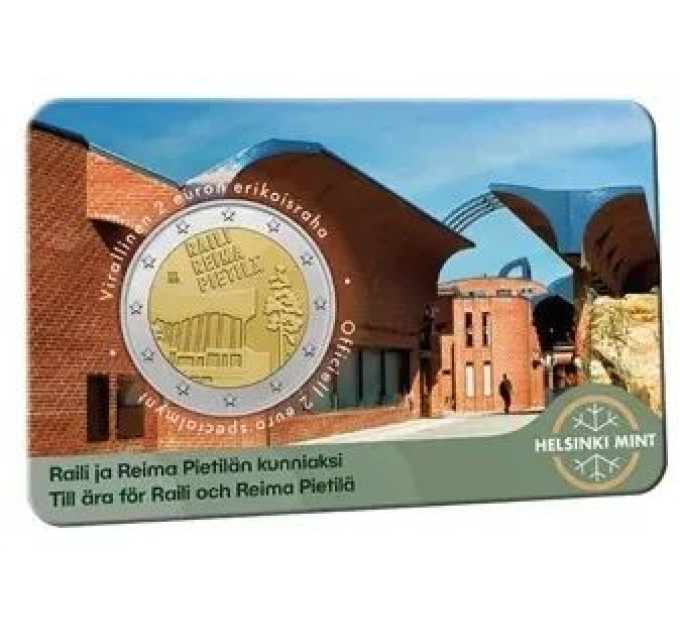 Finland 2 euro BU 2026 - Raili en Reima Pietilä
