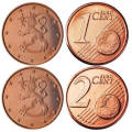 Finland 1,2 Cent UNC 2011