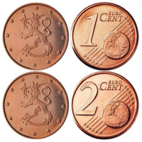 Finland 1,2 Cent UNC 2013