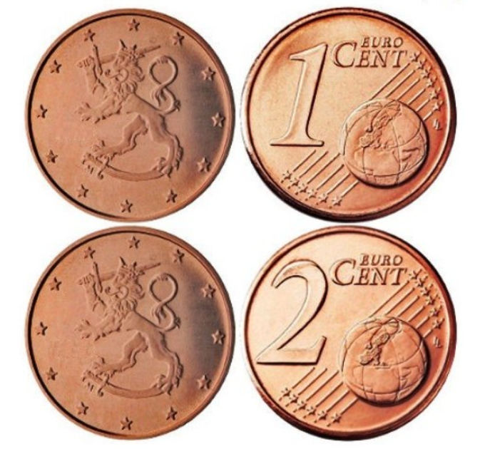 Finland 1,2 Cent UNC 2011