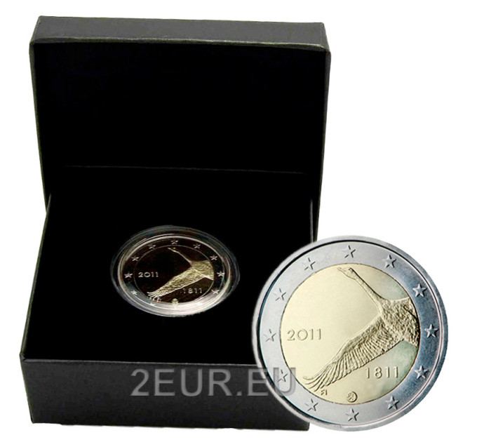 Finland 2 euro proof 2011 - 200 Years National Bank  