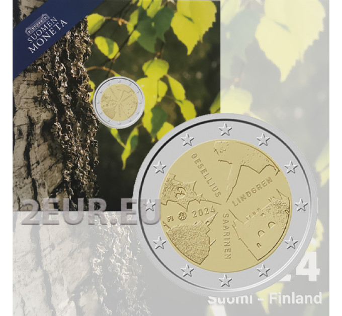 Finland 2 euro Proof 2024 - Finse architectuur