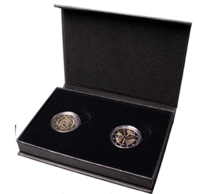 Finland 2 euro Proof 2024 - Finse architectuur + democratie