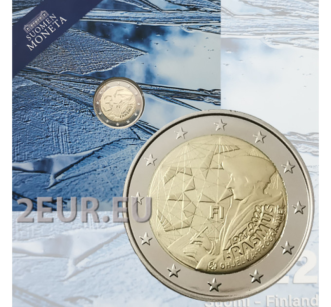 Finland 2 euro proof 2022 - 35e verjaardag van het Erasmusprogramma  