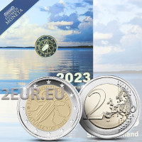 Finland 2 euro proof 2023 - De eerste natuurbeschermingswet van Finland  