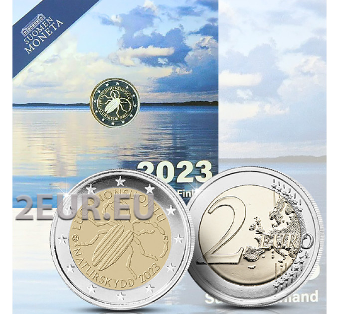 Finland 2 euro proof 2023 - De eerste natuurbeschermingswet van Finland  