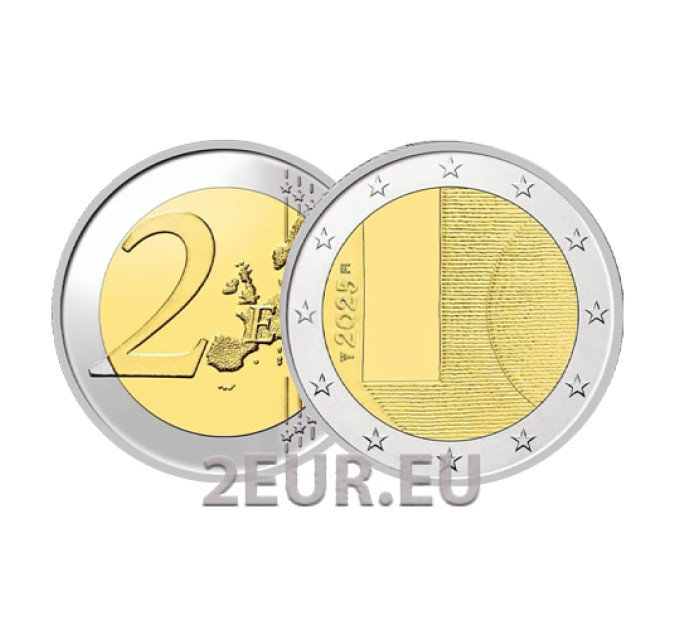 Finland 2 euro UNC 2025 - Staatsbezoeken van Finland – Diplomatie en buitenlands beleid