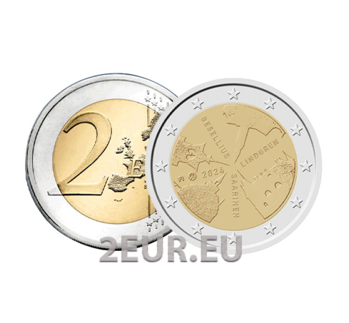 Finland 2 euro UNC 2024 - Verkiezingen en democratie